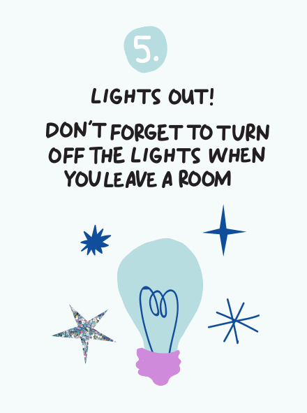 Turn off the lights